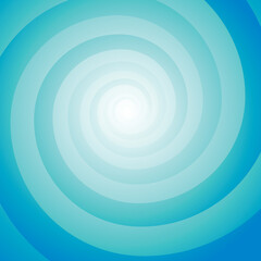 Artistic spiral shape. Vector drawing