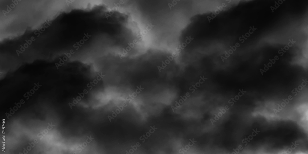 Wall mural modern dark and dramatic storm clouds area background. storm background with gray clouds. isolated w