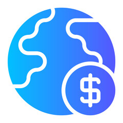 global gradient icon