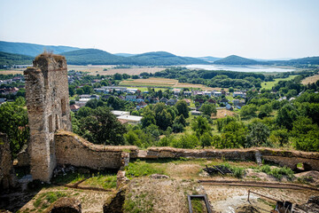 Fototapeta na wymiar Divin castle ruins, Slovakia