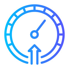 performance gradient icon