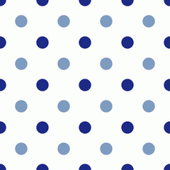 Small blue polka dot seamless pattern background