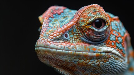 Fototapeta premium close up of a lizard