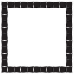 black and white photo frame