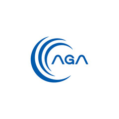 AGA logo. A G A design. White AGA letter. AGA, A G A letter logo design. Initial letter AGA linked circle uppercase monogram logo. A G A letter logo vector design. top logo, Most Recent, Featured,