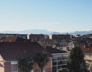 Skyline view of the city of Settimo Torinese - 749402852