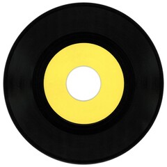 vinyl record isolated over white - 749403008