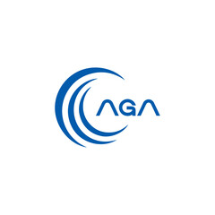 AGA logo. A G A design. White AGA letter. AGA, A G A letter logo design. Initial letter AGA linked circle uppercase monogram logo. A G A letter logo vector design. top logo, Most Recent, Featured,