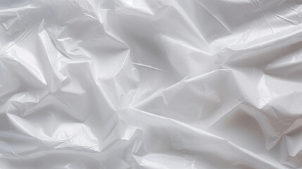 Fototapeta premium Plastic wrap texture, close up of plastic material for background used