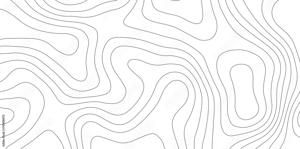 Poster topographic map background geographic line map with elevation assignments. geographic contour map pa