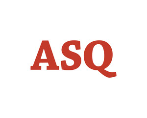 ASQ Logo design vector template