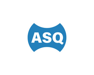 ASQ Logo design vector template