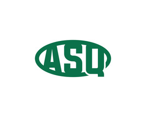 ASQ Logo design vector template