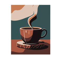coffee eps vector 