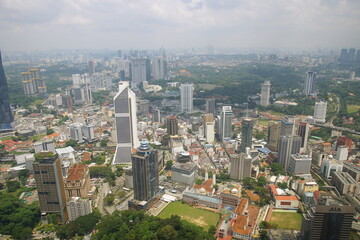 クアラルンプール　KLタワーからの風景
