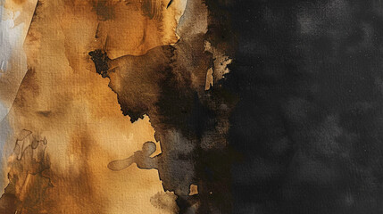 Black and Brown watercolor texture