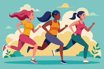 Running for health and communication: the art of movement