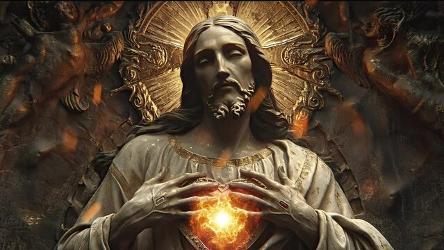 Sacred Heart of the Lord, Jesus Christ with immaculate heart