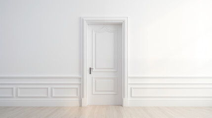 Modern luxury room wooden interior