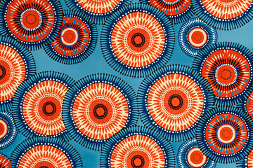 Fototapeta premium African geometric print, abstract art style seamless pattern.
