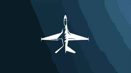 sign vector design aircraft logo