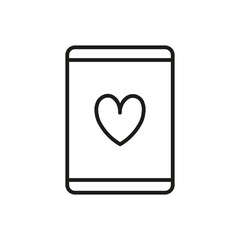 dating line icon