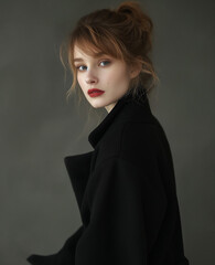 Naklejka premium portrait of a woman