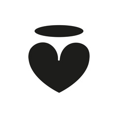 heart glyph icon