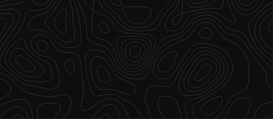 Abstract outline topographic contour map background. Dark texture background for your perfect interior. Old paper texture design .geographical map Imitation.	