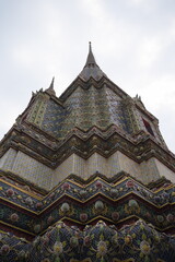 Fototapeta premium stupa pagoda traditional Thai stye