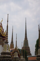 Fototapeta premium stupa pagoda traditional Thai stye