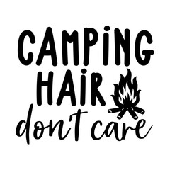 Camping Hair Don't Care