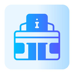 info point gradient icon