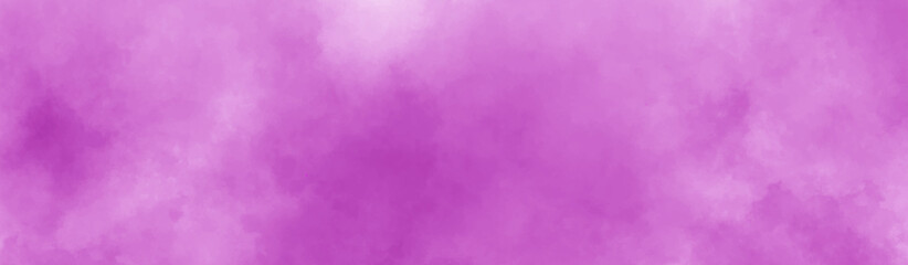 Abstract background with pink paper texture and white watercolor painting background. smoke fog or clouds in center with dark border grunge design. white and pink grunge watercolor background.