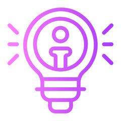 idea gradient icon