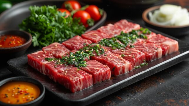 Japanese fresh Karubi for BBQ