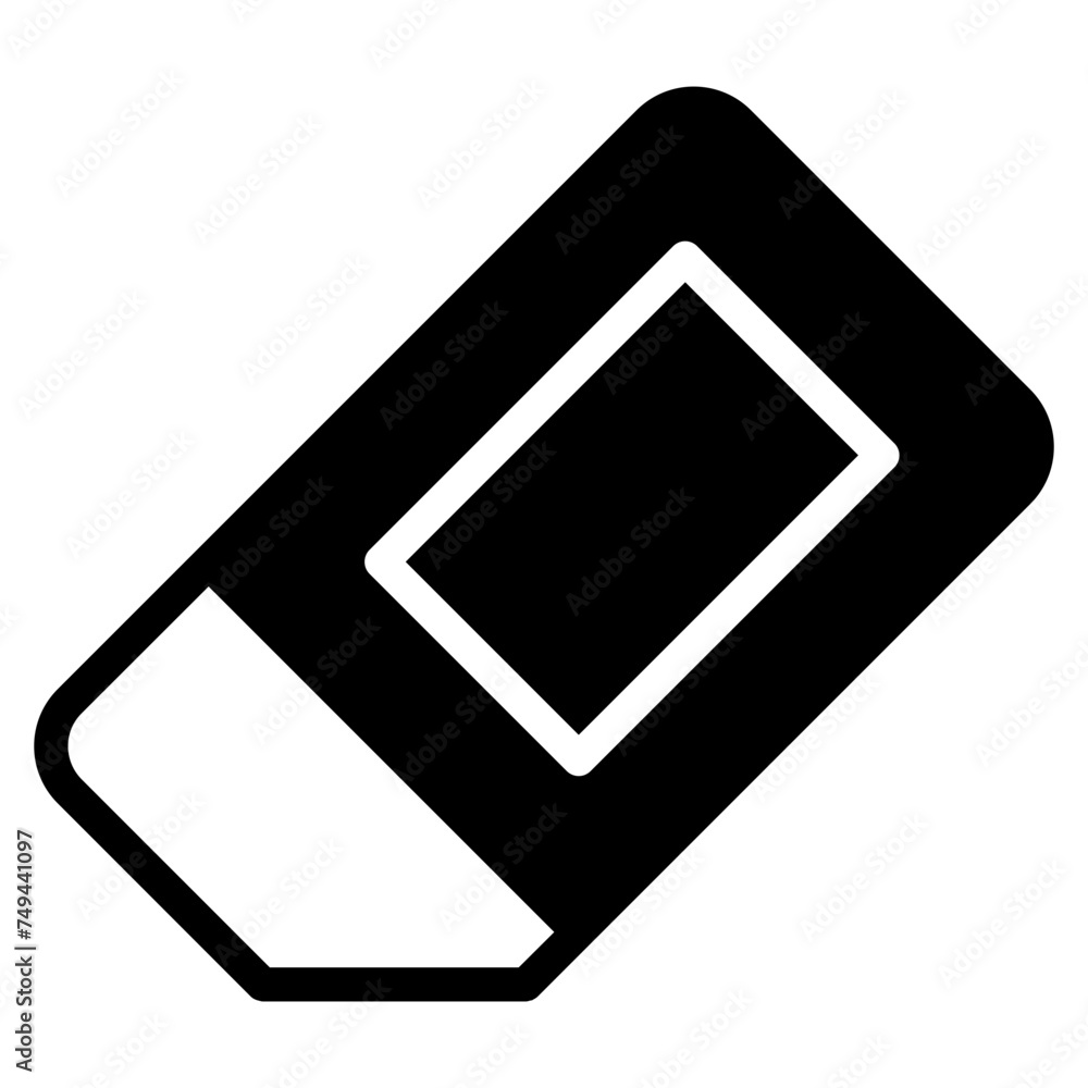 Sticker eraser icon