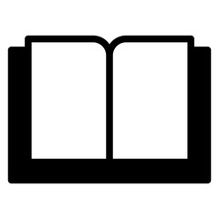 Open book icon 