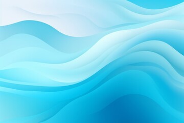 Powder Blue to Turquoise abstract fluid gradient design, curved wave in motion background for banner, wallpaper, poster, template, flier and cover