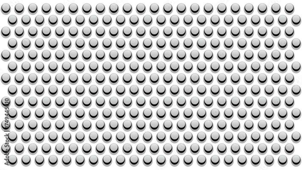 Poster seamless pattern with dots
