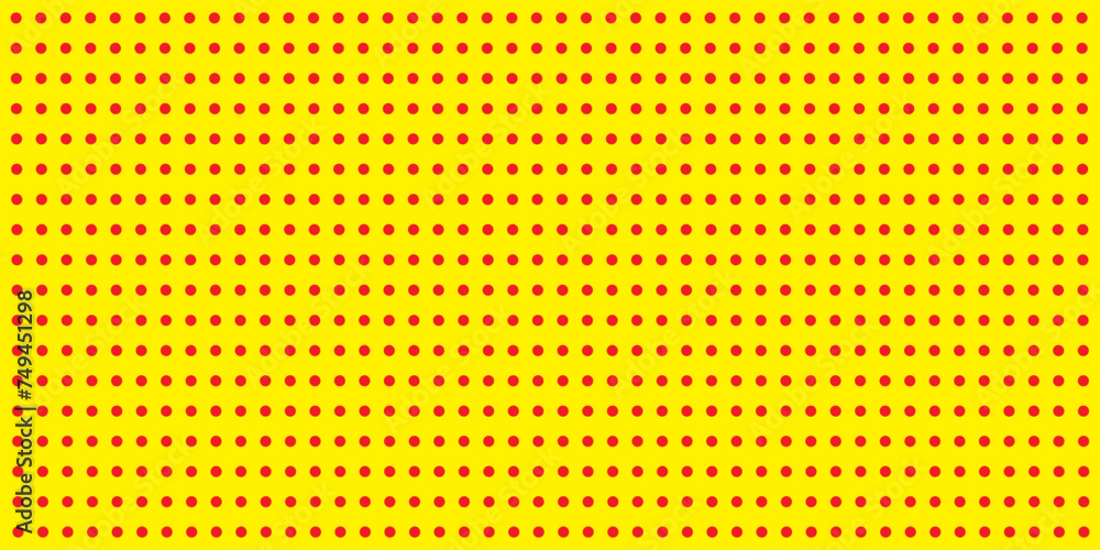 Aufkleber red dashed dot pattern. striped background with seamless texture. short lines. vector illustration, 