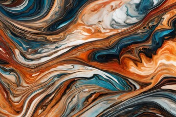 abstract background of waves generated by AI technology