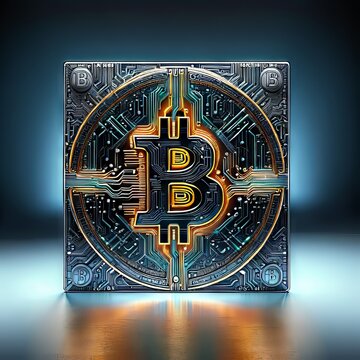 Bitcoin Coin Logo Symbol | Cryptocurrency, Digital Money, eMoney, DeFi, Decentralizes Finance