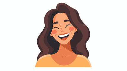 Happy woman icon image