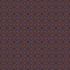 Seamless braided pattern of lines. Square abstract pattern. Woven fabric texture
