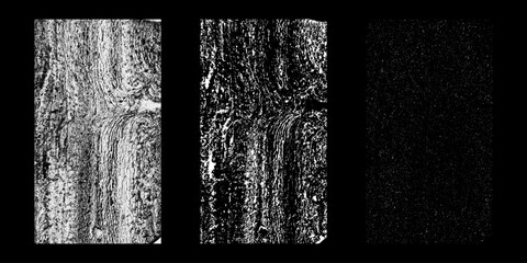 Black and white surface with a vintage rough texture