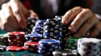 Naklejka premium Dealer training programs the art and skill of managing games an essential element of the casino experience