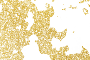 Gold splashes Texture. Brush stroke design element. Grunge golden background pattern of cracks, scuffs, chips, stains, ink spots, lines