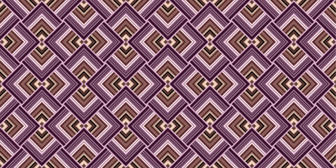 Seamless abstract geometric pattern from lines. Wide panoramic seamless Art texture.