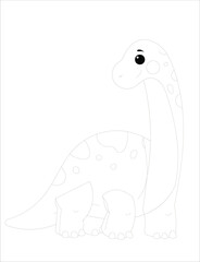 dinosaur coloring page 